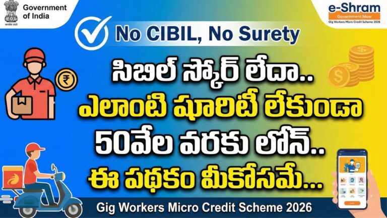 Gig Workers Micro Credit Scheme 2026
