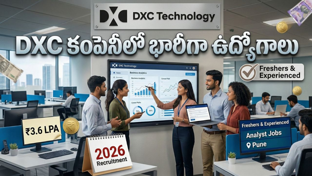 DXC Technology Recruitment 2026