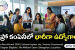Wipro Recruitment 2026 Telugu