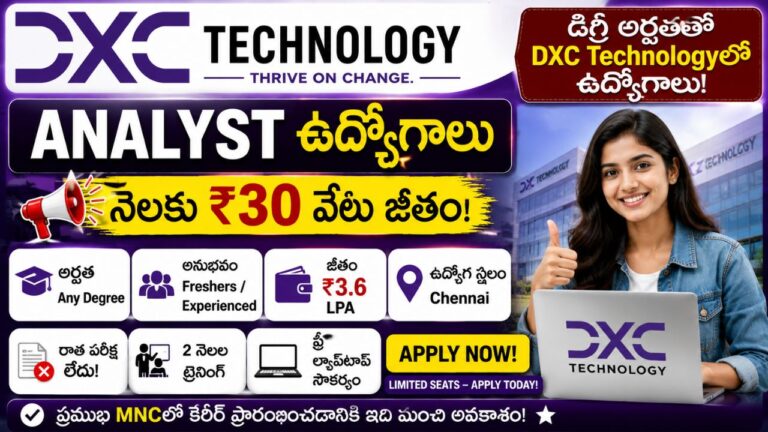 DXC Technology Recruitment 2026